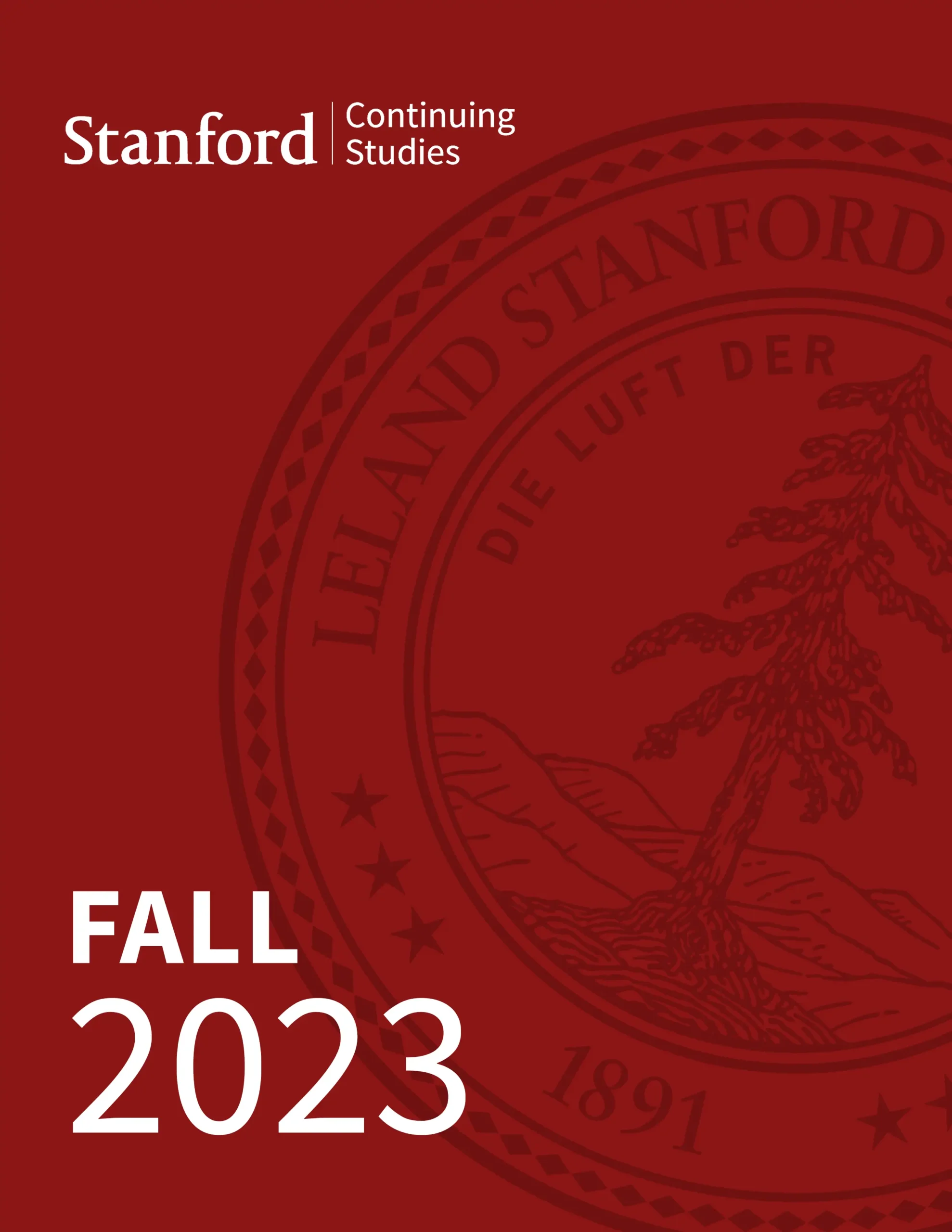 Stanford Fall 2023 Cover