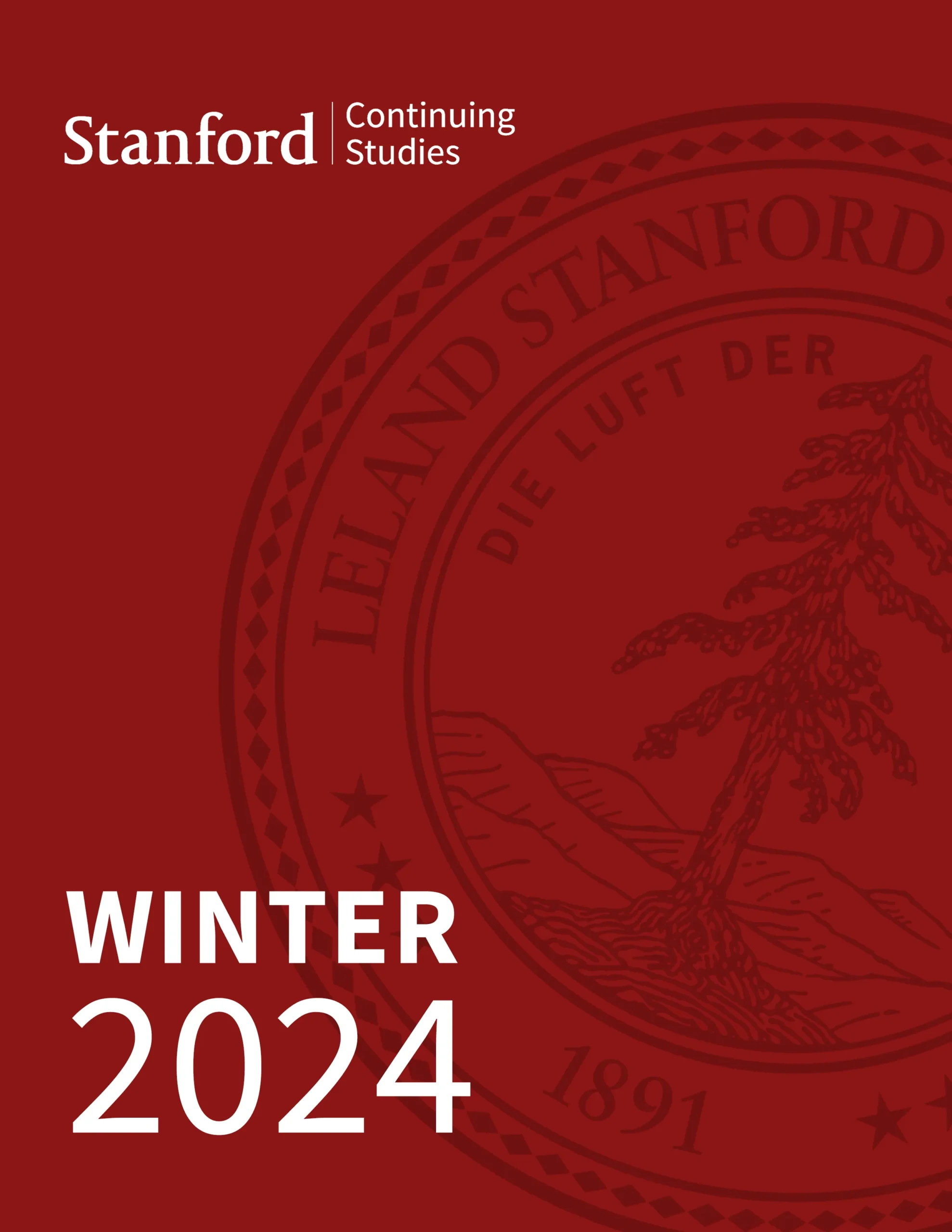 Stanford Continuing Studies Winter 2024