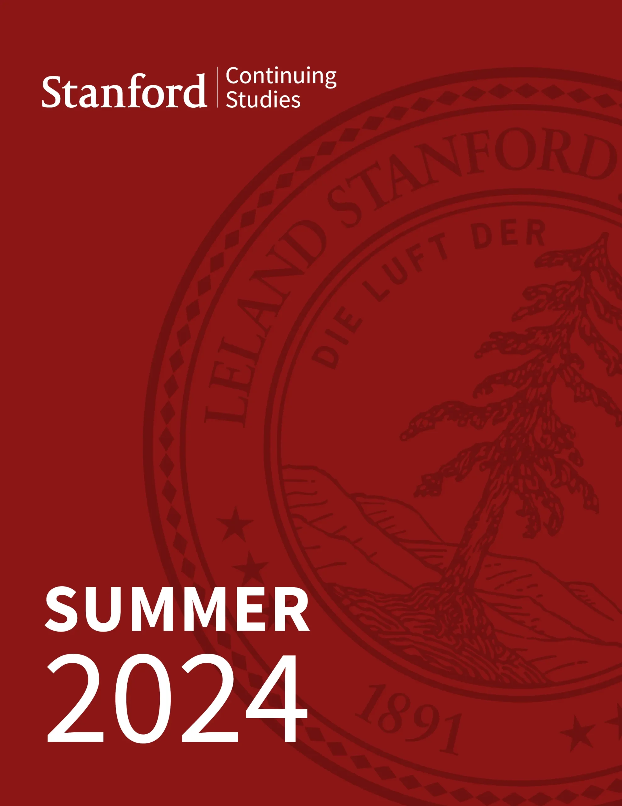 Stanford Continuing Studies Summer 2024